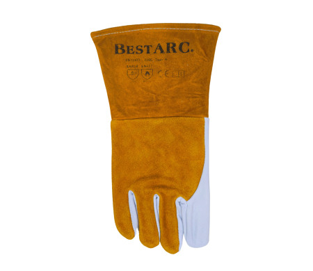 BAO TAY HÀN TIG/MIG BESTARC BẰNG DA, 5" (THÂN VÀNG)
